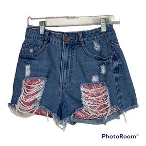 Cotton on high flashback shorts size 4